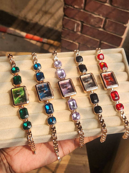 Stone Watch Fashion Casual Women's Dress Watch