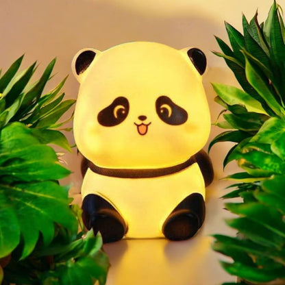 Cute Soft Silicon Panda Night Light – Safe & Perfect Gift