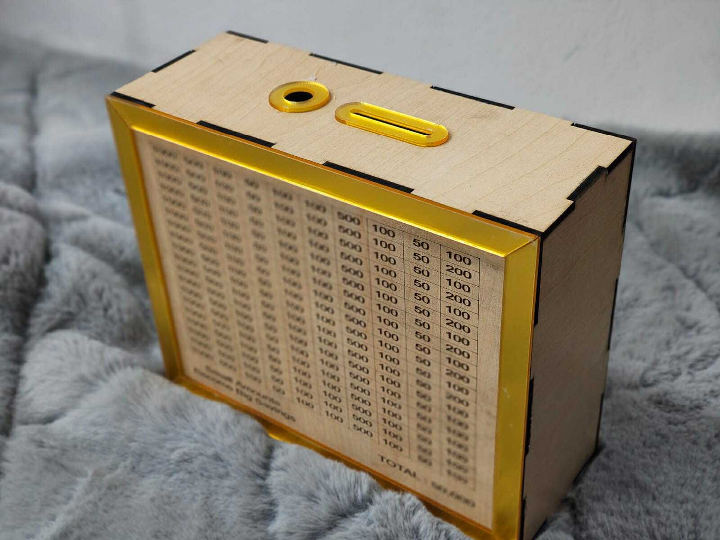 Wooden Money Saving Box