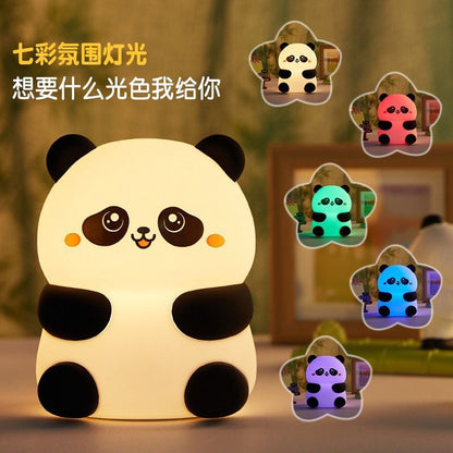Cute Rechargeable Panda LED Light