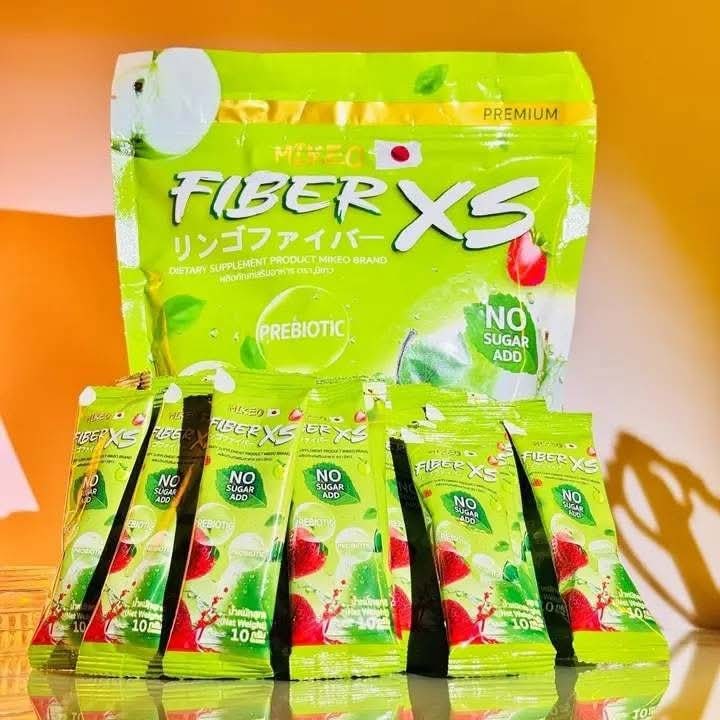 MIKEO Fiber XS Slimming Juice (Green Apple Flavor)