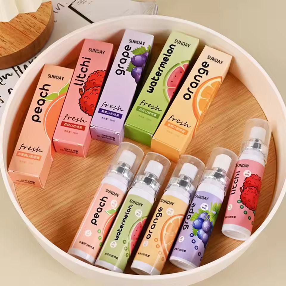 Mouth spray perfume