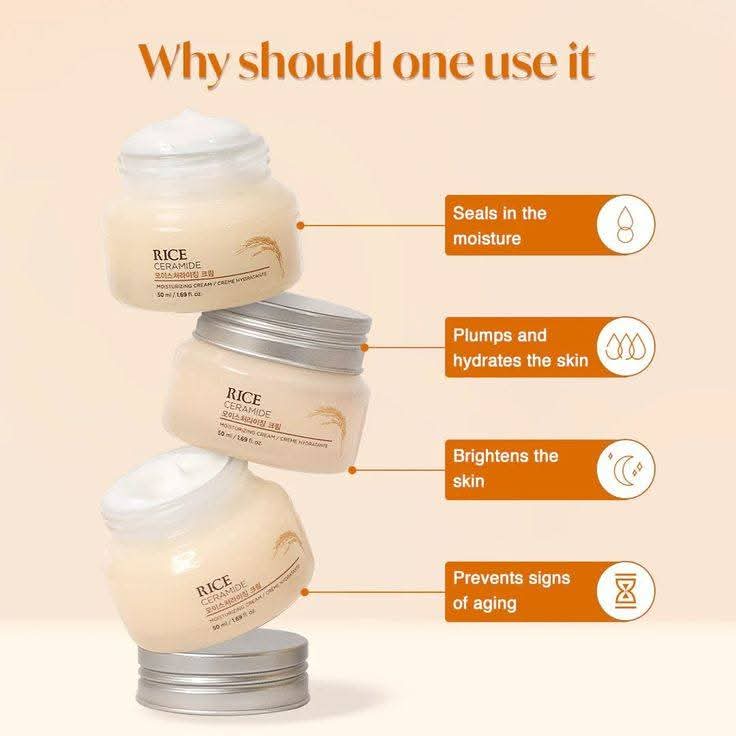 Rice Ceramide Moisturizer Cream