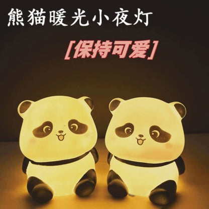 Cute Soft Silicon Panda Night Light – Safe & Perfect Gift