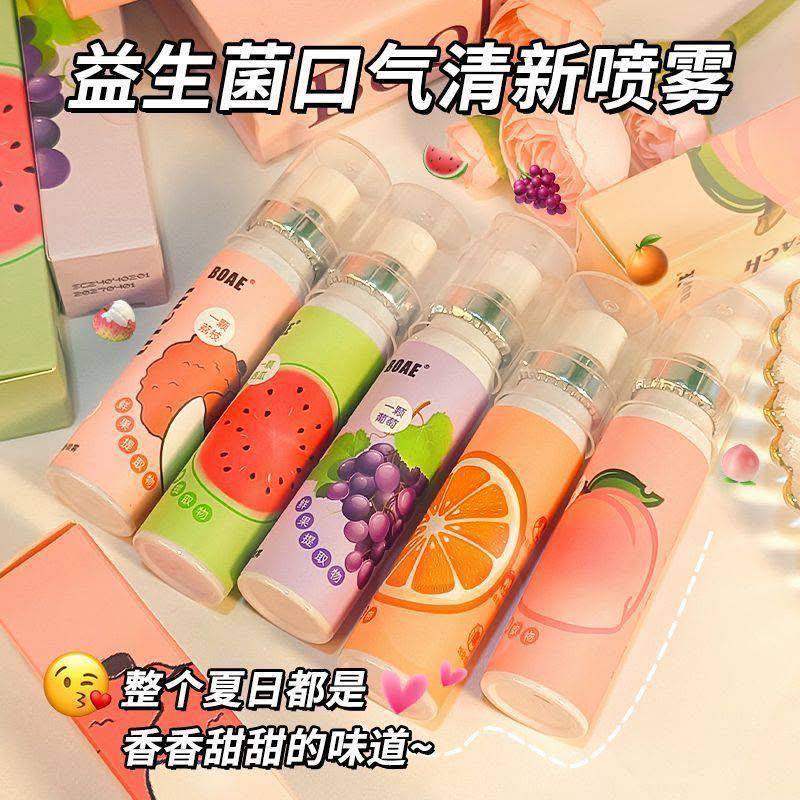 Mouth spray perfume
