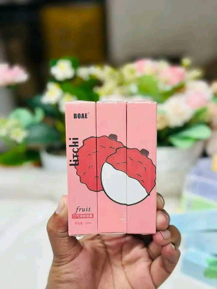 Mouth spray perfume