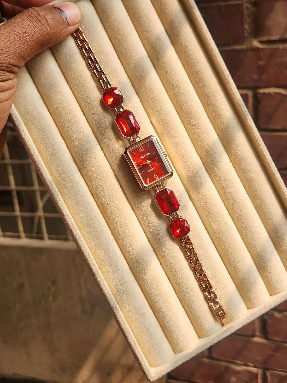 Stone Watch Fashion Casual Women's Dress Watch