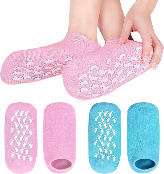Silicone Moisturising Gel Socks