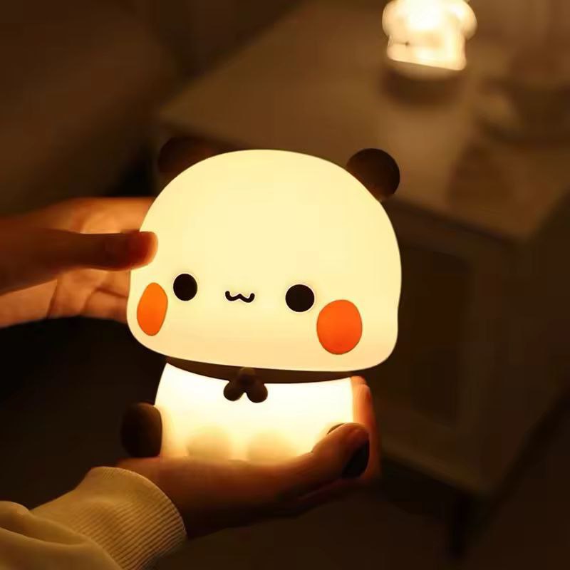 Panda Pat Led Night Light Battery system