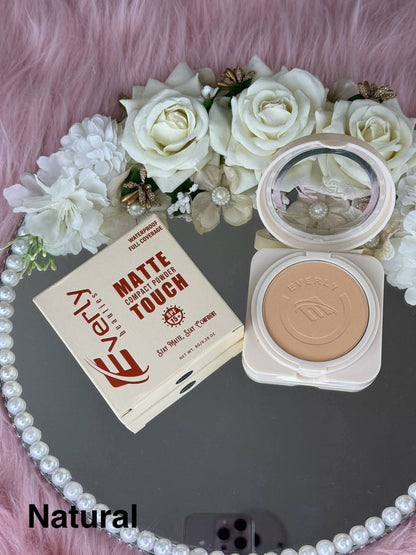 Everly Beauties Matte Touch Compact Powder