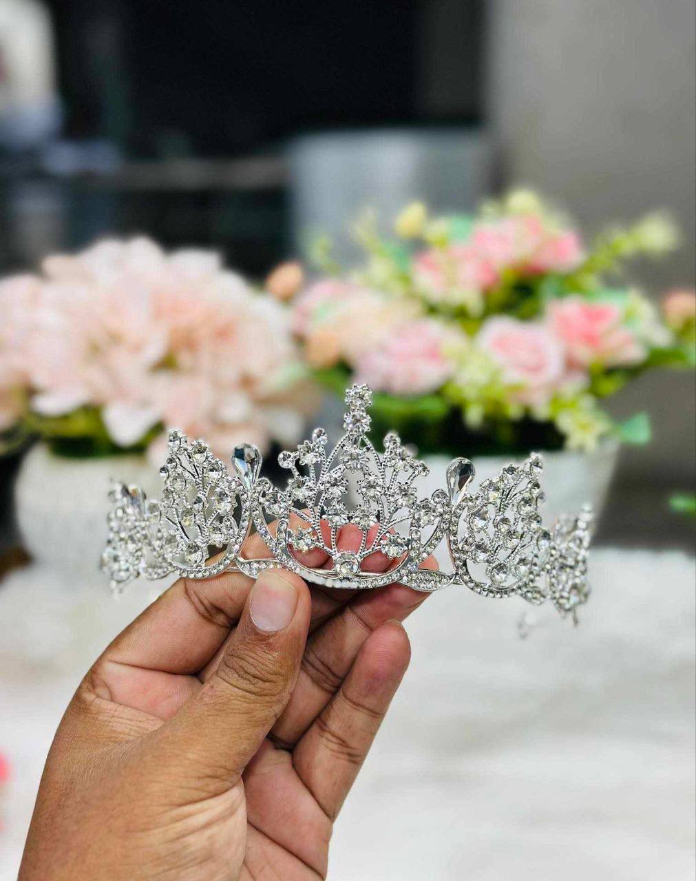 Premium Crystal Rhinestone Bridal Crown
