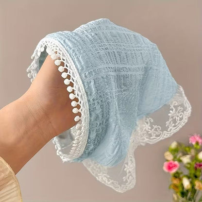 Modern Hair Scarf Soft And Comfortable Lace Flower Headbands Bohomian Hair Bandanas For Women And Girl