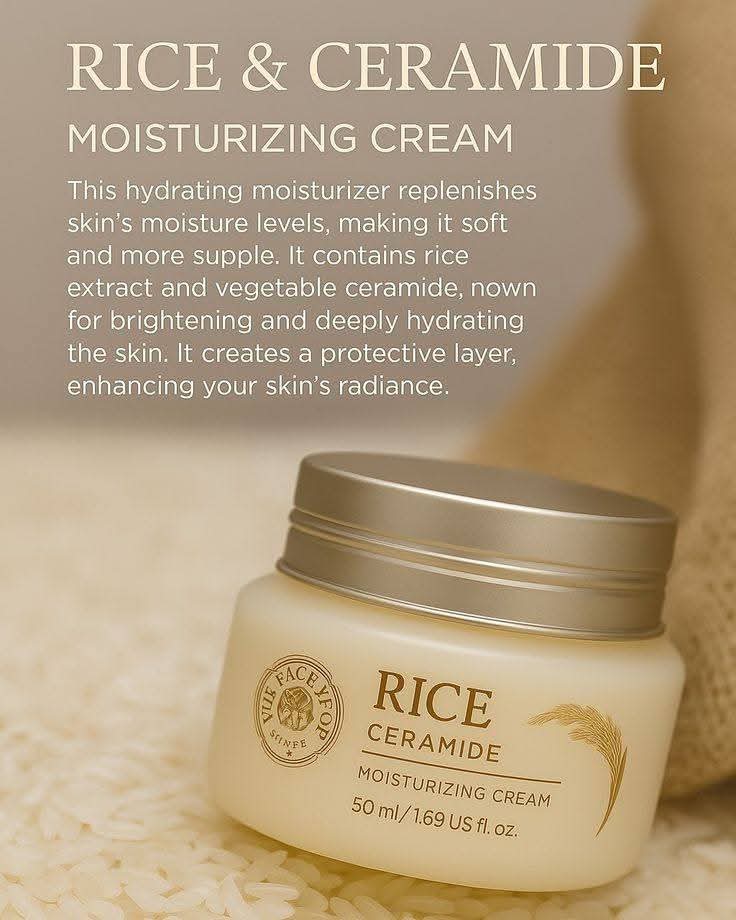 Rice Ceramide Moisturizer Cream