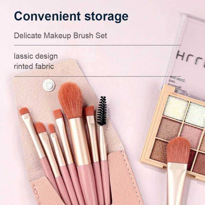 Make up brush set