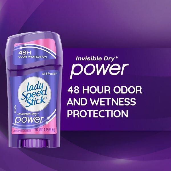 Lady Speed Stick Invisible Dry Power Deodorant