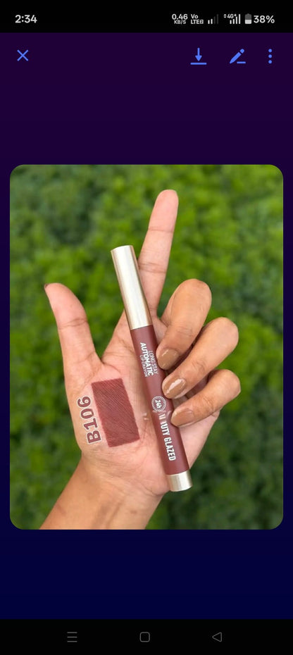 BEAUTY GLAZED Long Stay Automatic Lip Crayon'