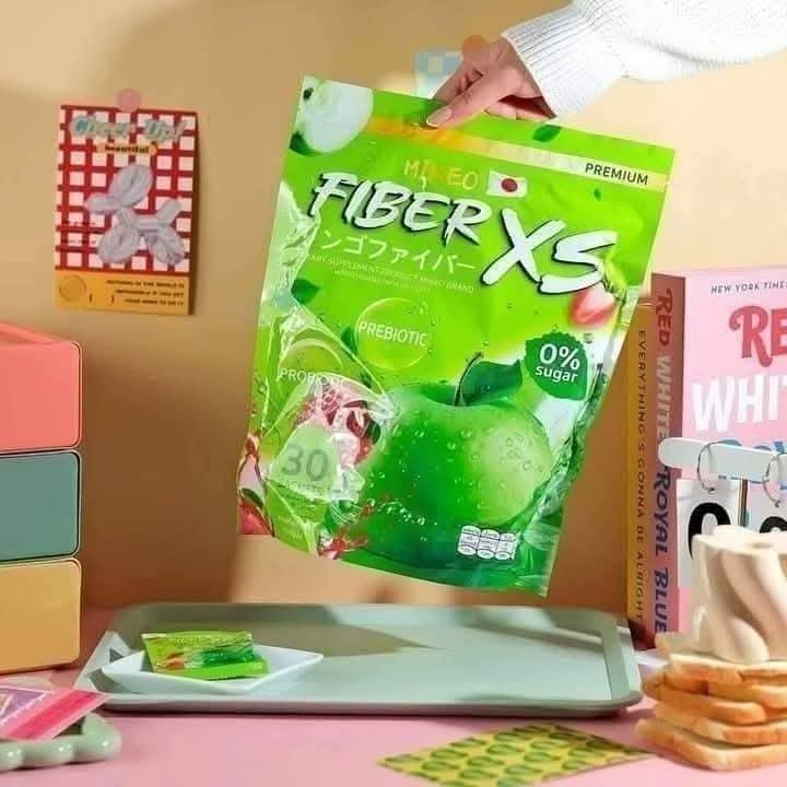 MIKEO Fiber XS Slimming Juice (Green Apple Flavor)