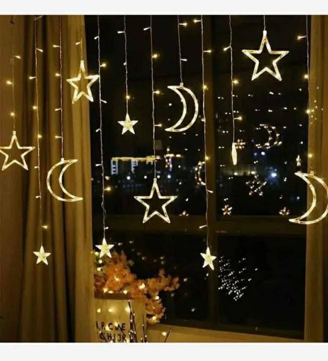 Moon Star Led String Light
