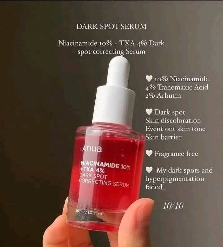 Anua Niacinamide 10% + TXA 4% Serum