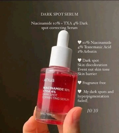 Anua Niacinamide 10% + TXA 4% Serum